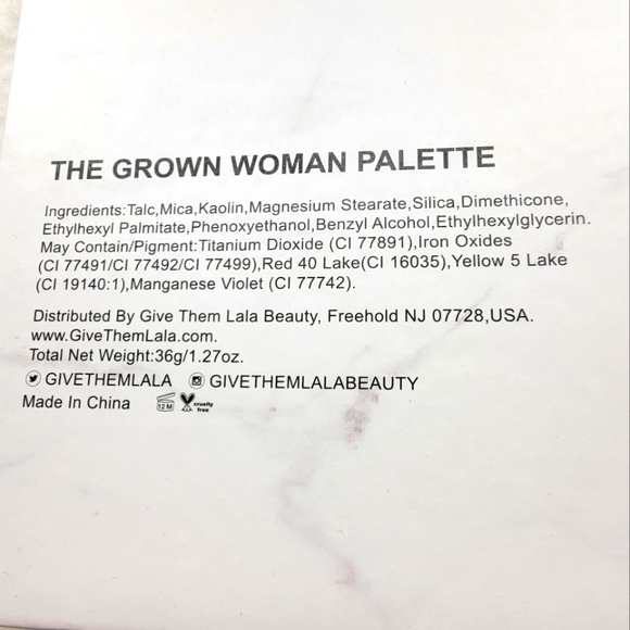 #Give Them Lala Beauty The Grown Woman Eyeshadow Palette! - Picture 4 of 9